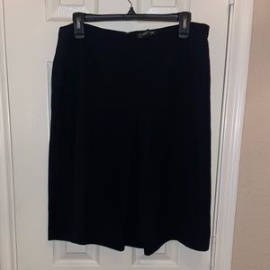 New York and Company Size 10 Black Pencil Skirt